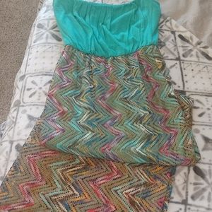 Strapless Maxi dress